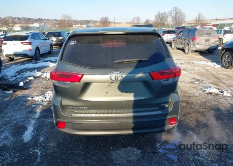2018 Toyota Highlander Le from USA, damaged, VIN 5TDBZRFH7JS892648